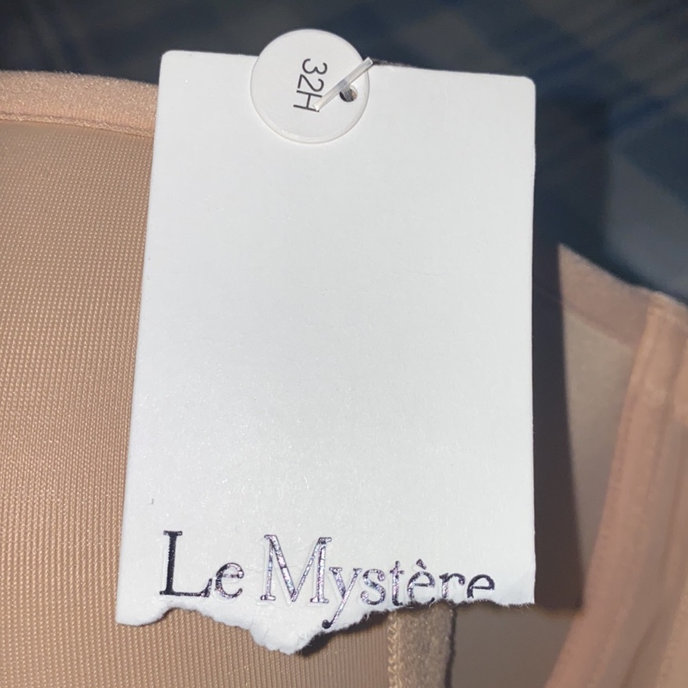 Le Mystere Soirée Strapless Bra 32 H Natural BNWT - Picture 12 of 12